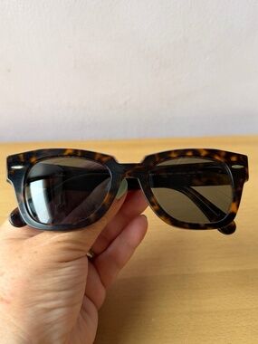 Vintage Ray Ban State Street RB2186 218 Tortoise Havana Brown Sunglasses AS IS